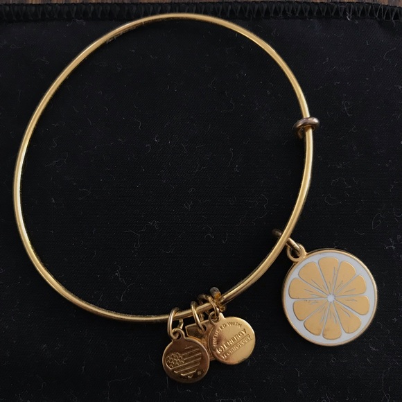 Alex and Ani Jewelry - Alex and Ani Zest for Life Lemon Charm Bangle